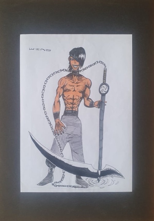 Illustration from the Learning to Draw archive, image 136.