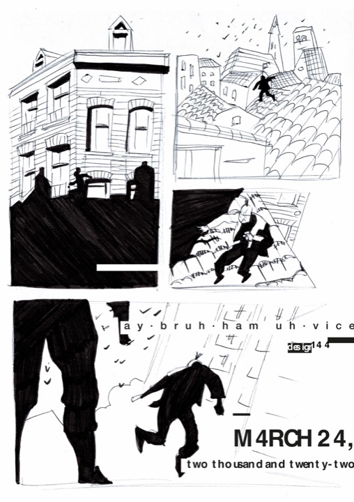 can't keep running away poster.