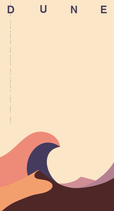 DUNE poster.