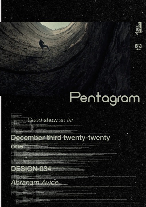 Pentagram 3 copie poster.