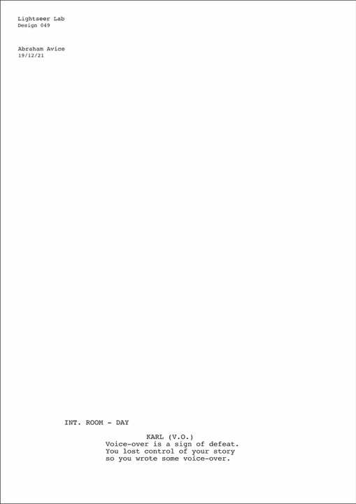 Voice-Over copie poster.